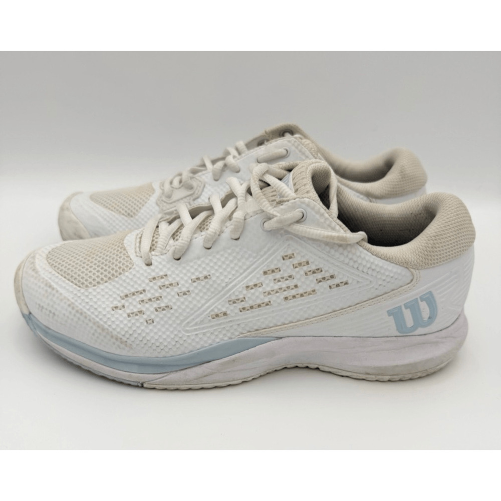 Wilson’s Rush Pro Ace Women’s Size 9.5 B Blue White Tennis Sneakers